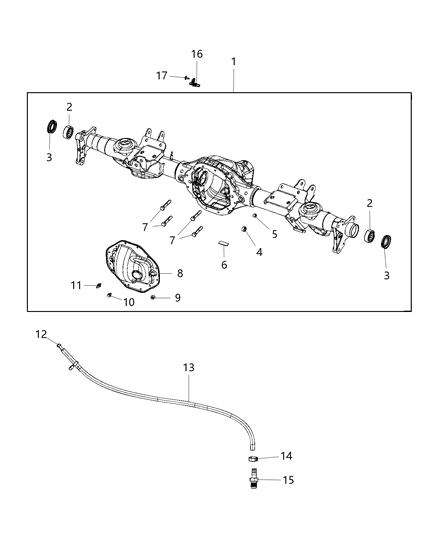 2019 Ram 1500 New Style Housing And Vent Diagram 1 - Thumbnail