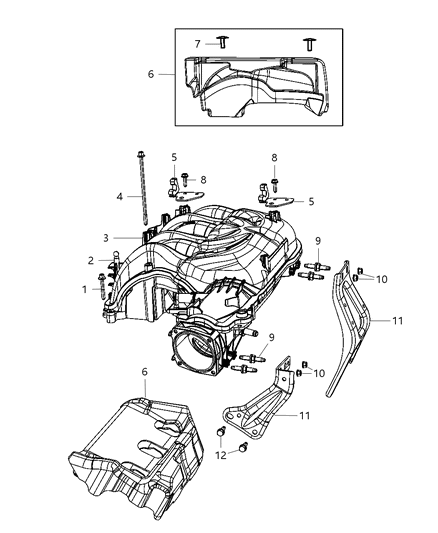 2013 Jeep Wrangler Intake Manifold Diagram 3 - Thumbnail