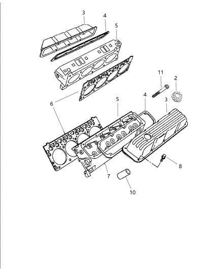2002 Dodge Durango Cylinder Head Diagram 2 - Thumbnail