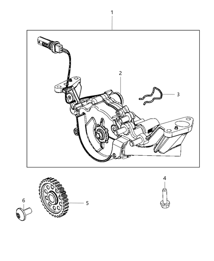 2020 Jeep Wrangler Engine Oil Pump Diagram 4 - Thumbnail