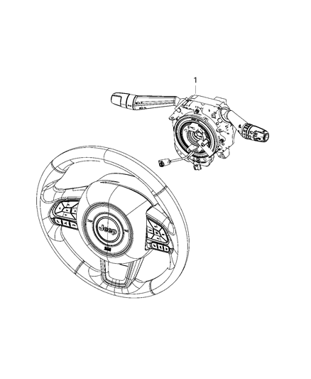 2021 Jeep Compass Modules, Body Diagram 2 - Thumbnail