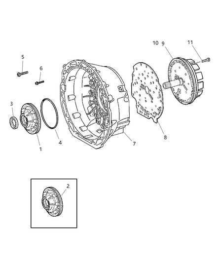 2006 Jeep Grand Cherokee Oil Pump Diagram 1 - Thumbnail