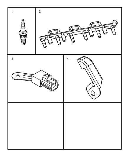 2002 Jeep Liberty Capacitor Diagram for 56041915AB