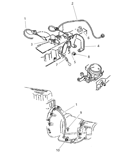 2001 Jeep Cherokee Throttle Control Diagram