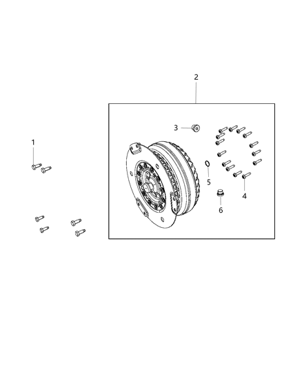 2019 Dodge Challenger Torque Converter Diagram 4 - Thumbnail