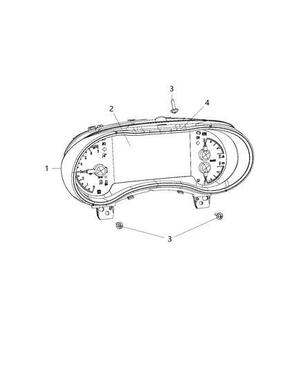 2015 Dodge Durango Instrument Cluster Diagram