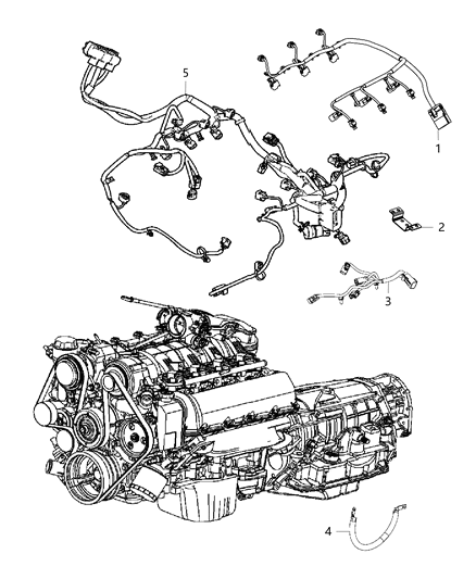 2014 Dodge Durango Wiring - Engine Diagram 1 - Thumbnail