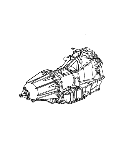 2007 Dodge Durango Transmission Assembly Diagram 1 - Thumbnail