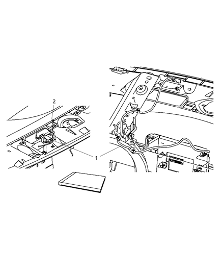 2012 Ram 3500 Pickup Navigation System Diagram