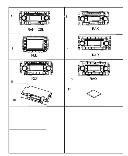 2007 Dodge Ram 3500 Pickup Radios Diagram