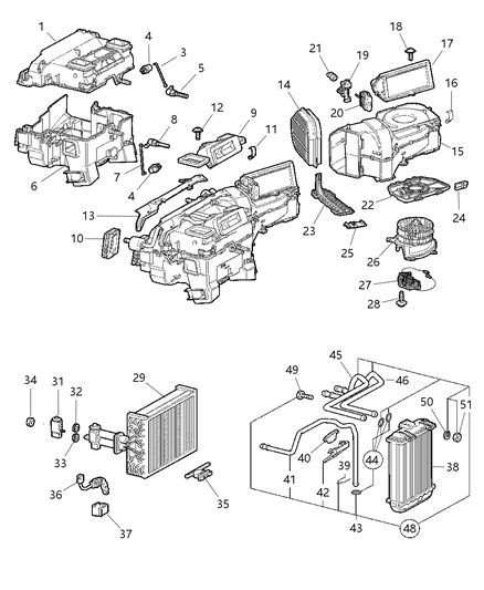 2004 Chrysler Crossfire Sensor Temperature Diagram for 5098075AA