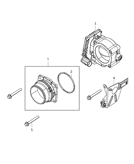 2011 Jeep Grand Cherokee Throttle Body Diagram 1 - Thumbnail