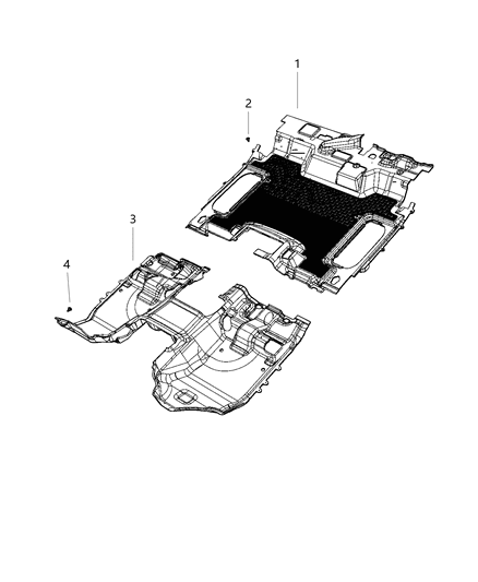 2021 Ram 1500 Carpet, Complete Diagram 3 - Thumbnail