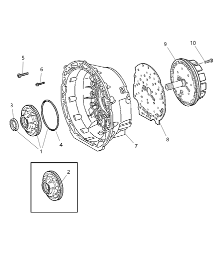 2006 Jeep Commander Oil Pump Diagram 1 - Thumbnail