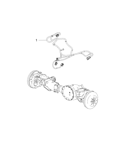 2019 Ram 3500 Cab Chassis Wiring - Chassis & Underbody Diagram 1 - Thumbnail