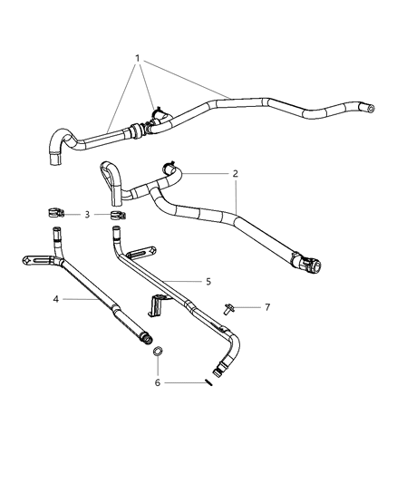 2009 Dodge Challenger Heater Plumbing Diagram 2 - Thumbnail