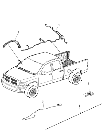 2014 Ram 3500 Cab Chassis Wiring Chassis & Underbody Diagram