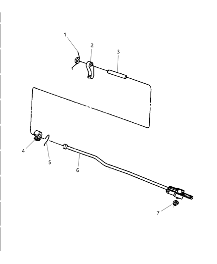 1999 Dodge Dakota Parking Sprag Diagram 3 - Thumbnail