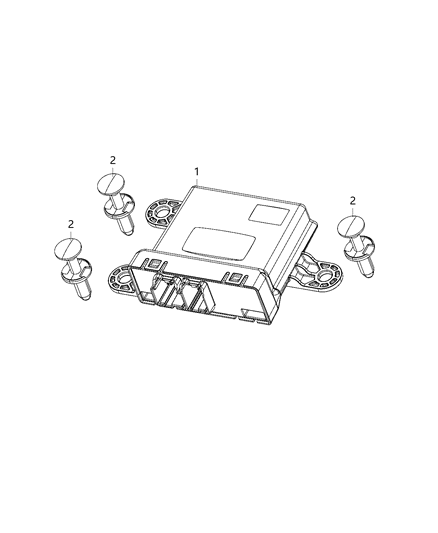 2021 Jeep Compass Modules, Body Diagram 6 - Thumbnail