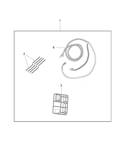 2018 Jeep Wrangler All-new Model Installation Kit, Evts Security Alarm Diagram