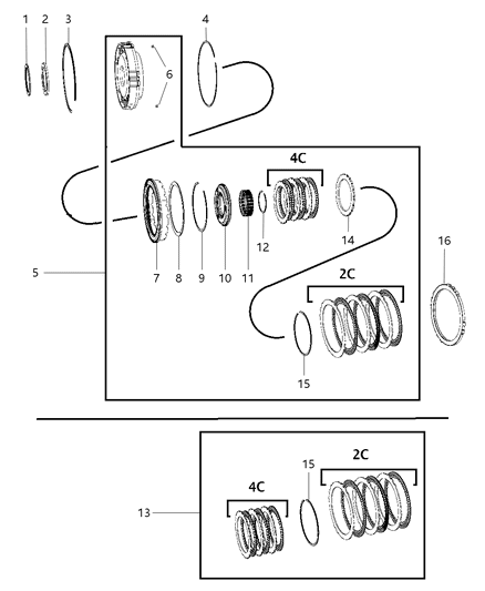 2015 Ram 2500 2 & 4 Clutch Diagram 2 - Thumbnail