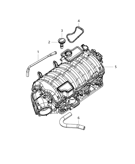 2020 Dodge Durango Crankcase Ventilation Diagram 3 - Thumbnail