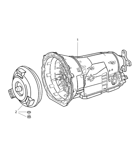 2007 Dodge Magnum Transmission Assembly Diagram 4 - Thumbnail