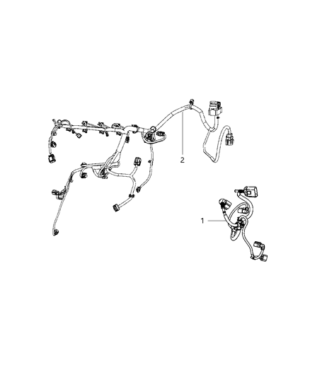 2012 Dodge Caliber Wiring - Engine Diagram 1 - Thumbnail