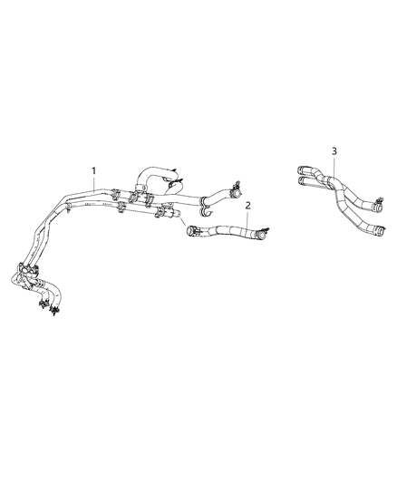 2018 Dodge Journey Heater Plumbing Diagram 1 - Thumbnail