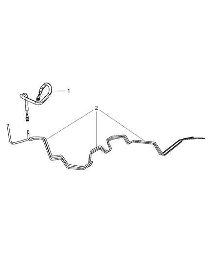 2010 Dodge Grand Caravan Fuel Line Diagram 2 - Thumbnail