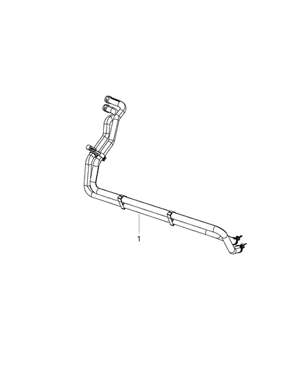 2017 Ram 3500 Pickup Heater Plumbing Diagram 1 - Thumbnail