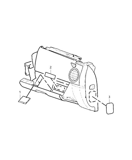 2012 Jeep Compass Instrument Panel Diagram