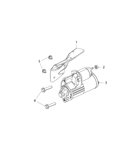 2017 Dodge Durango Starter Diagram 2 - Thumbnail