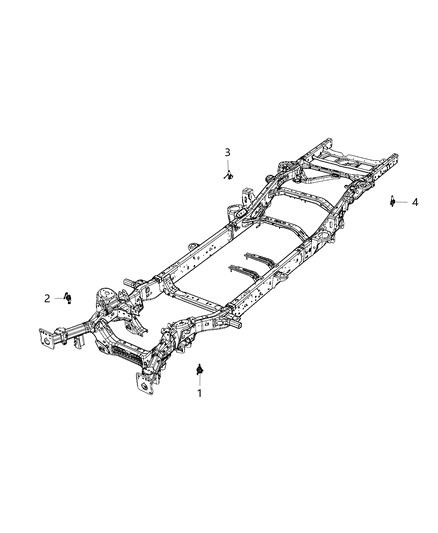 2020 Ram 1500 New Style Sensors - Suspension & Steering Diagram