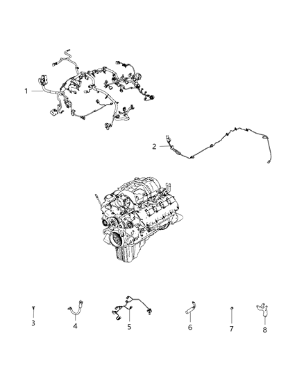 2021 Dodge Durango Wiring, Engine Diagram 3 - Thumbnail