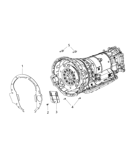 2021 Dodge Durango Mounting Hardware Diagram 2 - Thumbnail