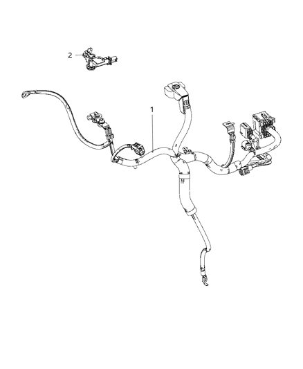 2015 Ram 3500 Pickup Battery Wiring Diagram 1 - Thumbnail