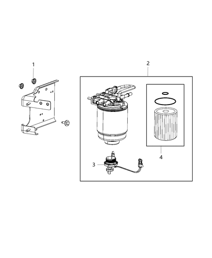 2018 Ram 2500 Fuel Filter Diagram 2 - Thumbnail