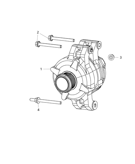2016 Dodge Durango Generator/Alternator Diagram 1 - Thumbnail