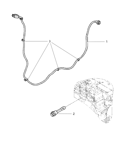2009 Dodge Ram 3500 Pickup Cylinder Block Heater Diagram