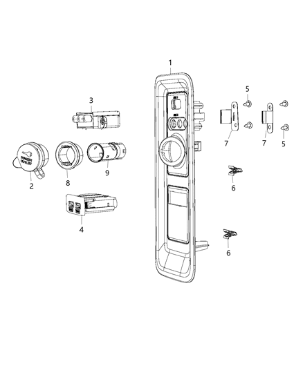 2017 Dodge Grand Caravan Power Inverter Outlet Diagram 4 - Thumbnail