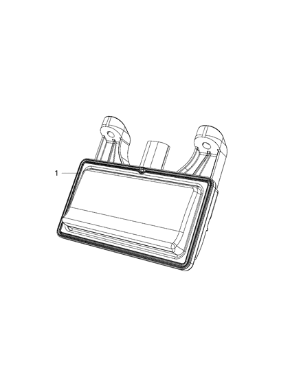 2021 Ram 1500 Switches, Doors, Mirrors And Liftgate Diagram 1 - Thumbnail