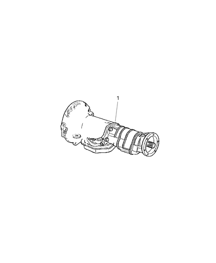 1999 Dodge Durango Transmission Assembly Diagram 1 - Thumbnail
