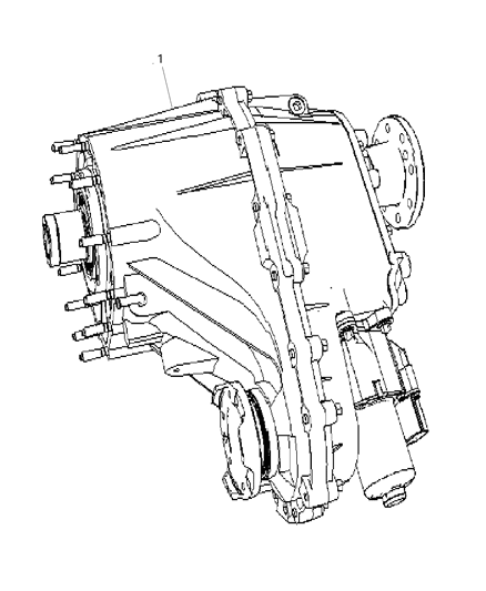 2006 Jeep Commander Transfer Case Diagram 2 - Thumbnail