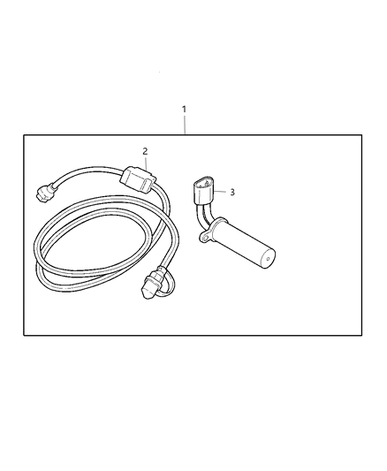 2011 Ram 3500 Cab Chassis Heater Kit - Engine Block Diagram