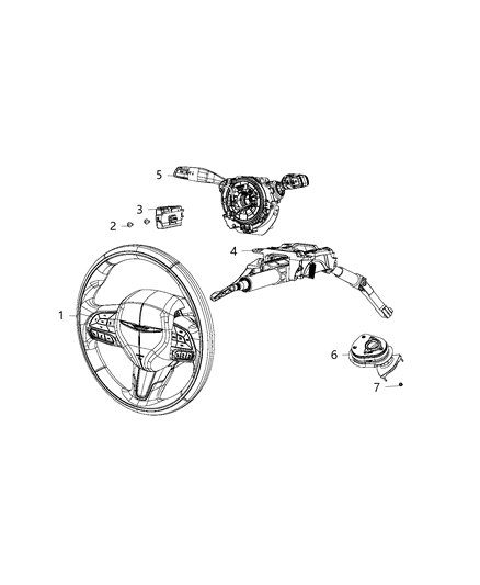2020 Chrysler Voyager Sensors - Suspension & Steering Diagram 2 - Thumbnail