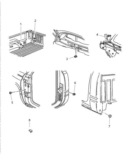 1998 Dodge Ram 2500 Regular Cab Plugs Diagram