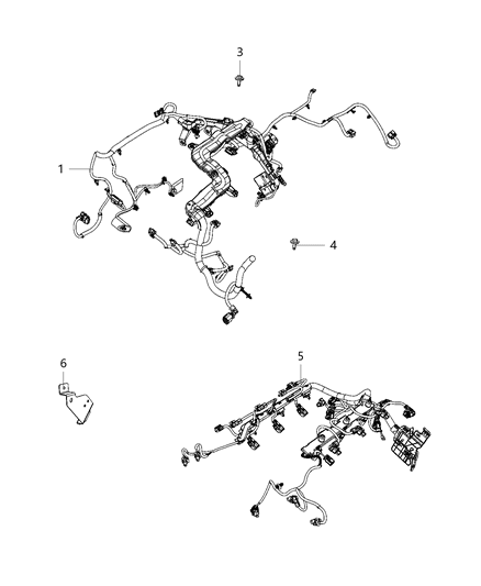 2020 Ram 1500 New Style Wiring, Engine Diagram 2 - Thumbnail