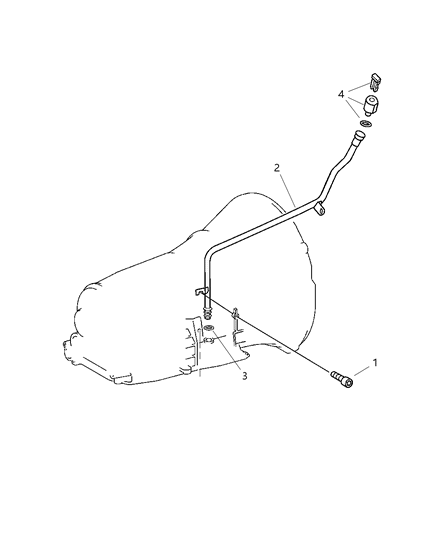 2006 Dodge Magnum Oil Filler Tube Diagram 2 - Thumbnail