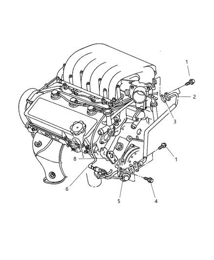 1999 Chrysler Cirrus EGR System Diagram 3 - Thumbnail